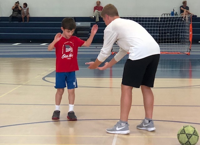 Chicago TOPSoccer players and volunteer buddies