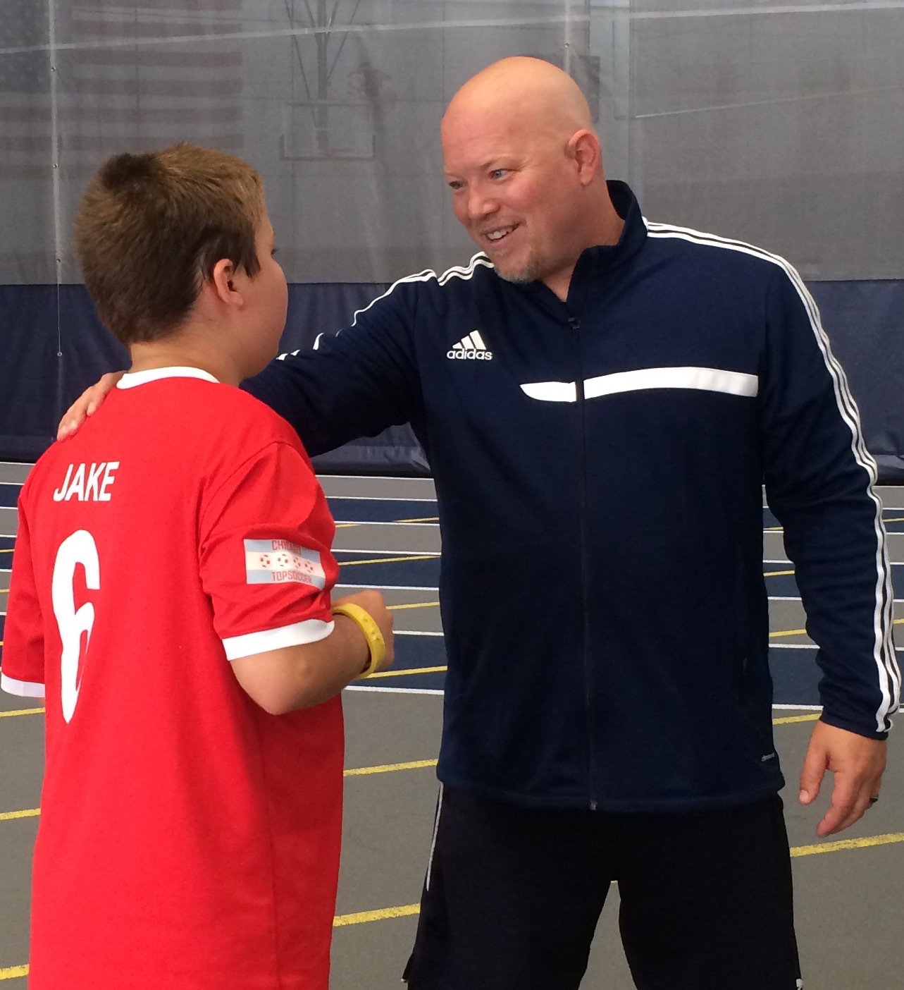 Chicago TOPSoccer players and volunteer buddies