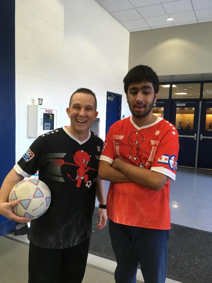 Chicago TOPSoccer players and volunteer buddies